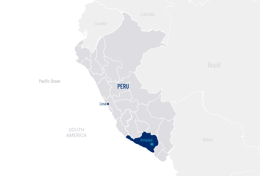 Mapa Peru Arequipa